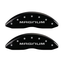 MGP Caliper Covers 12001SCHBRD Caliper Cover with Red Powder Coat Finish, (Set of 4)